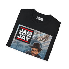 Jam Master Jay Unisex Softstyle T-Shirt - IGZ Clothing 