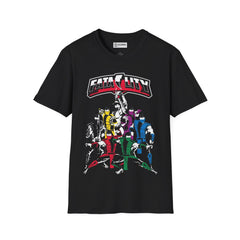 Mortal Kombat Power Rangers parody Unisex Softstyle T-Shirt - IGZ Clothing 