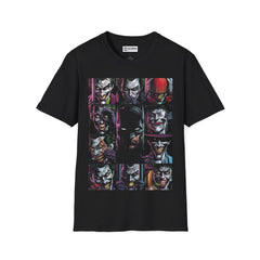 Batman and Joker Unisex Softstyle T-Shirt - IGZ Clothing 