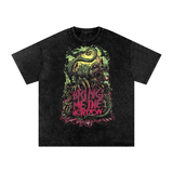 Bring me the horizon Acid Wash Oversize T-Shirt
