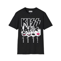 Kiss Unisex Softstyle T-Shirt - IGZ Clothing 