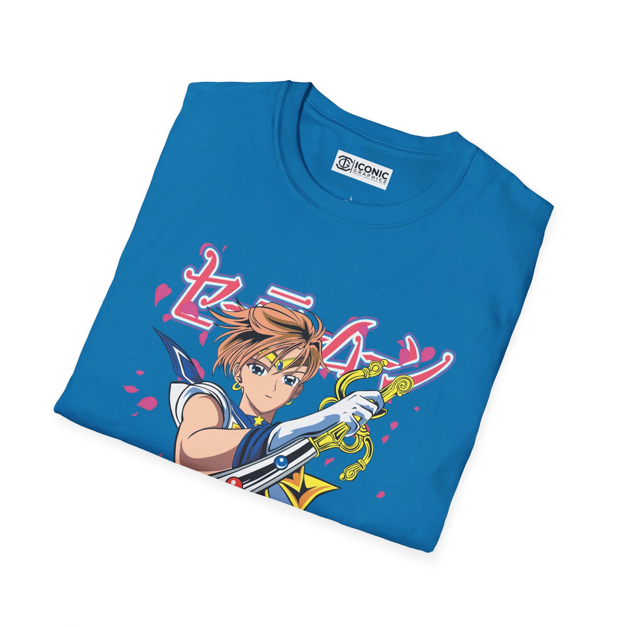 Sailor Uranus Unisex Softstyle T-Shirt - IGZ Clothing 