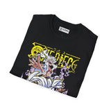 Sun God Luffy One Piece T-Shirt Printify
