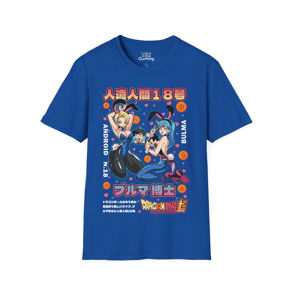 Android x Bulma DragonBall T-Shirt