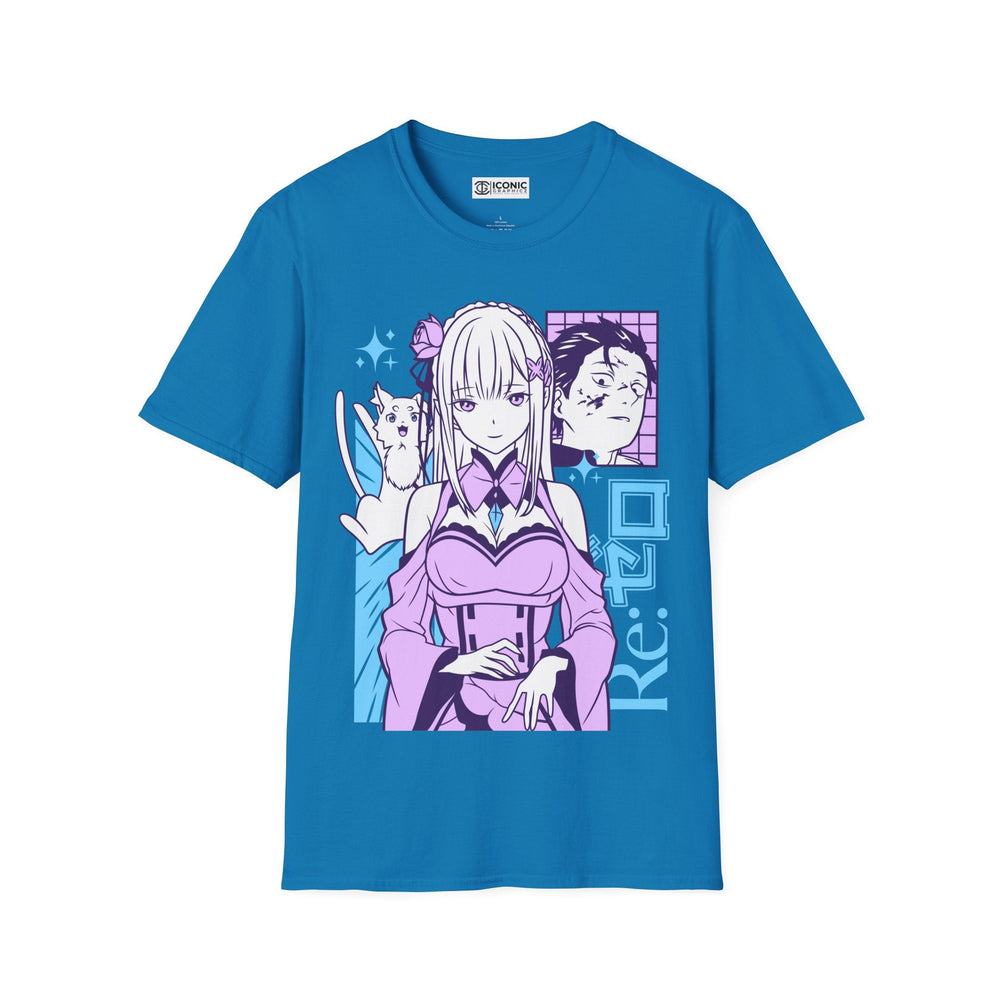 Re Zero Emilia T-Shirt Printify