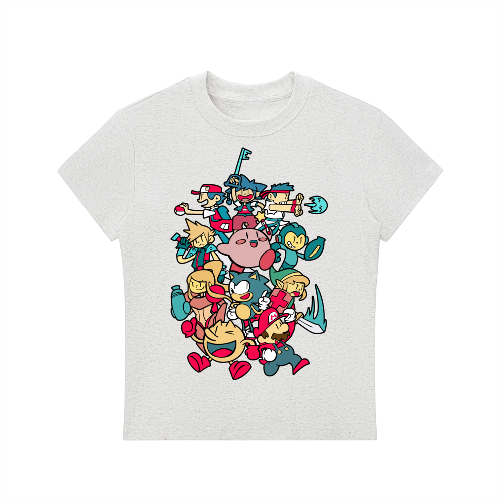 Essential Bodycon Crewneck T-Shirt