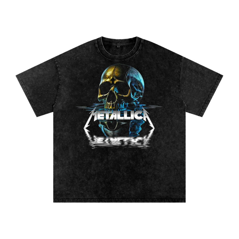 Metallica Acid Wash Oversize T-Shirt