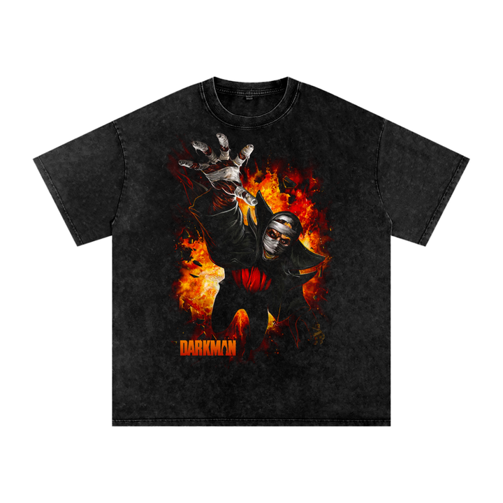 Darkman Acid Wash Oversize T-Shirt