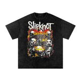Slipknot Acid Wash Oversize T-Shirt