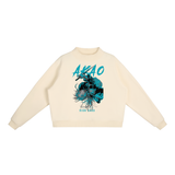 Akao Sakamoto Days Essential Fleece Mid-Neck Crew Sweatshirt