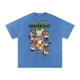 Dexters Laboratory Acid Wash Oversize T-Shirt