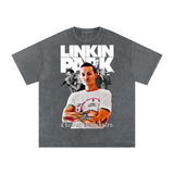 Linkin Park Acid Wash Oversize T-Shirt