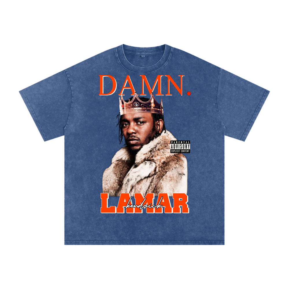 Kendrick Lamar Acid Wash Oversize T-Shirt