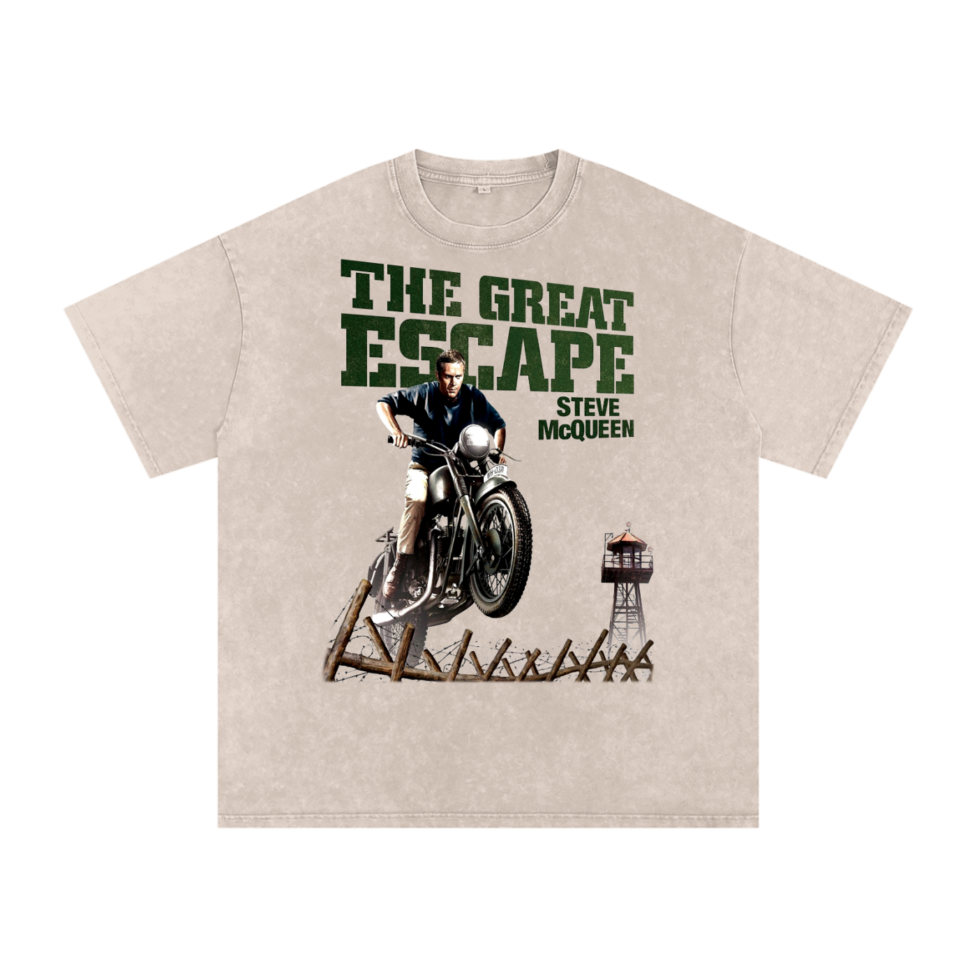 The Great Escape Acid Wash Oversize T-Shirt
