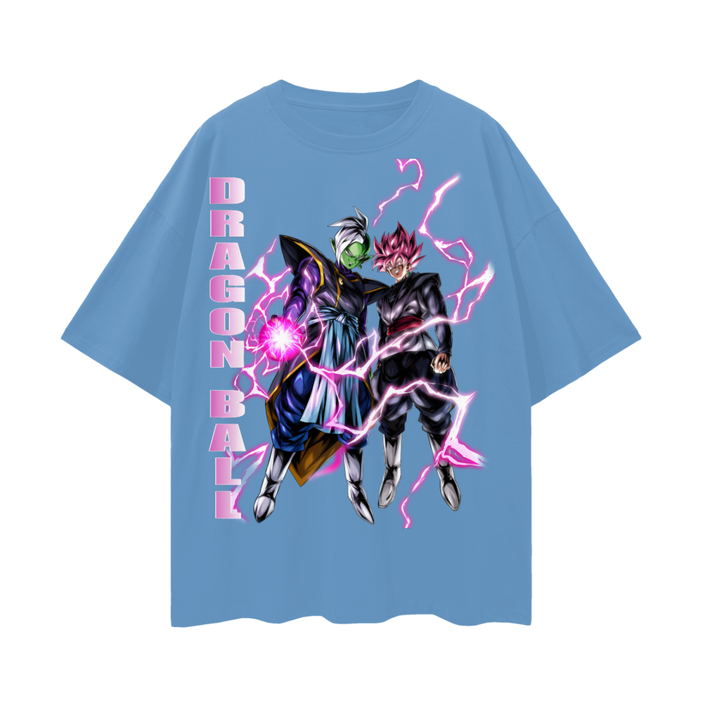 Goku Black Dragon ball Super Oversize Deep Drop Shoulder Tee