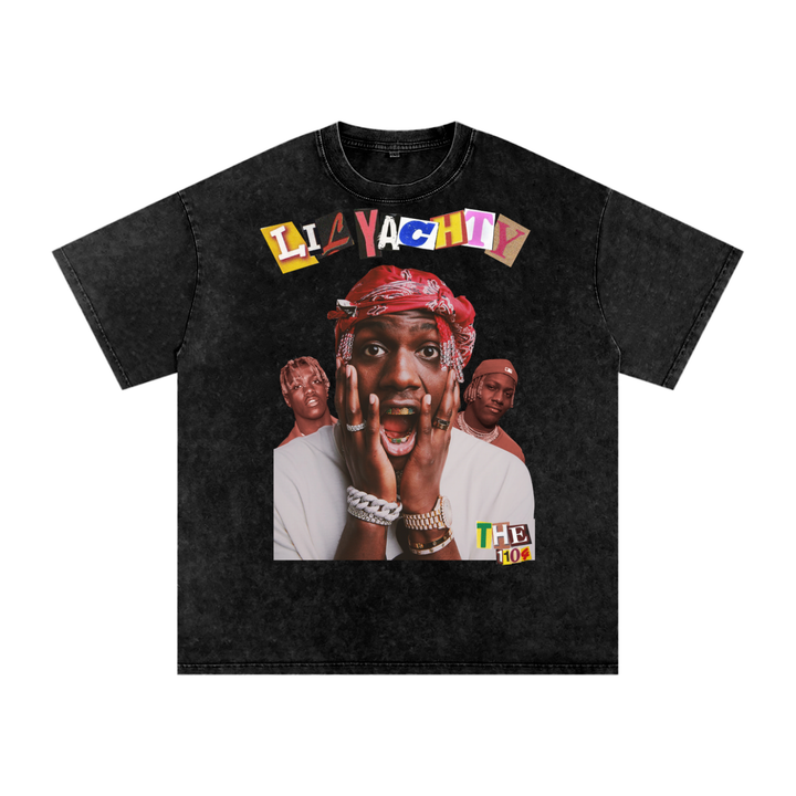 Lil Yachty Acid Wash Oversize T-Shirt