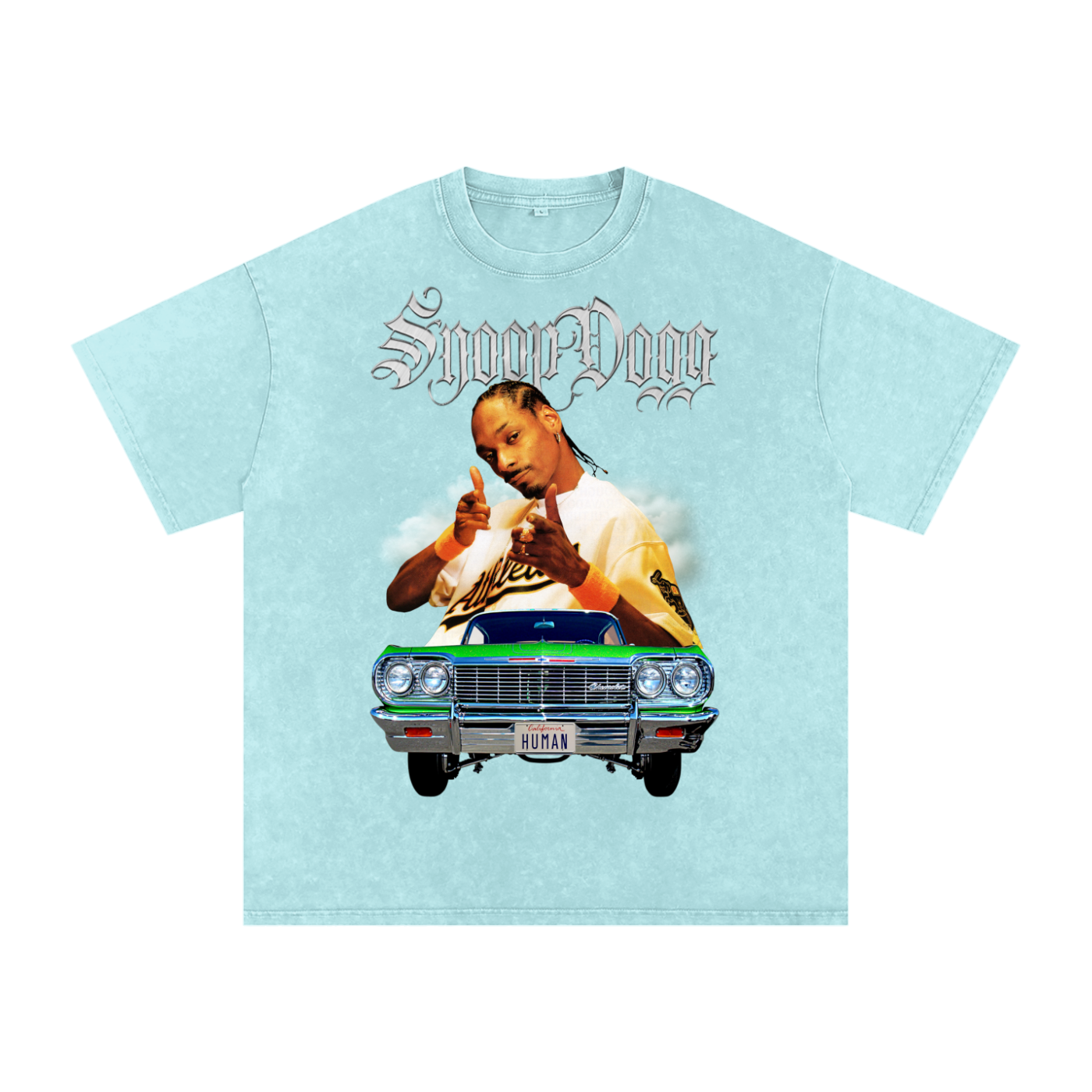 Snoop Dogg Acid Wash Oversize T-Shirt