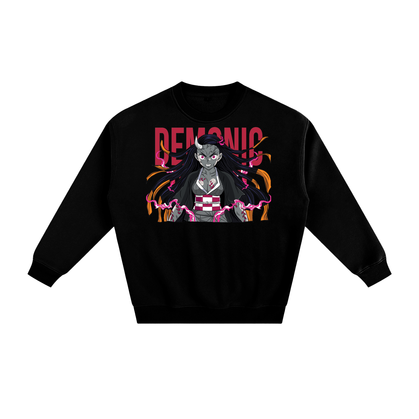 Nezuko Demon Slayer Fleeced Sweatshirt