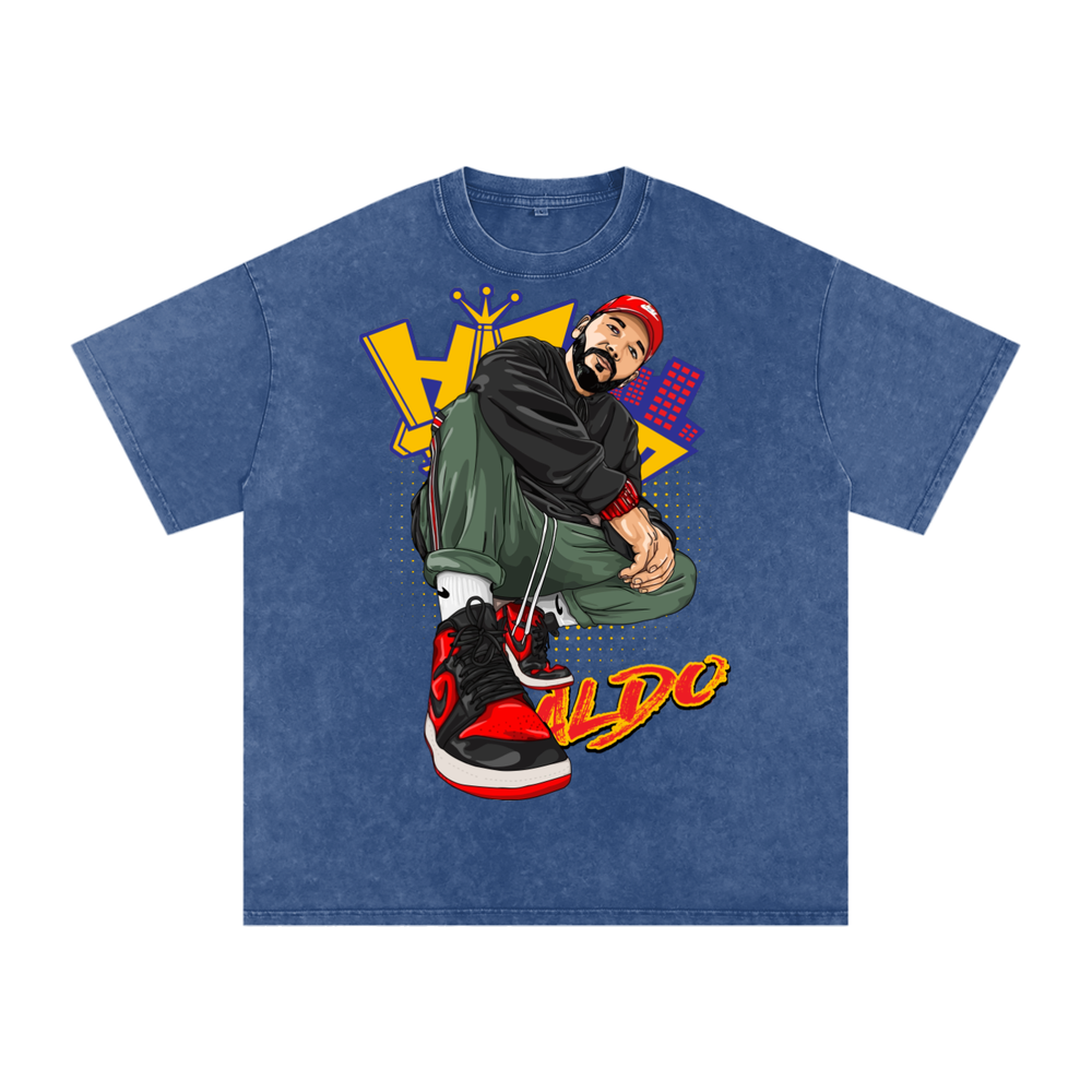 Aldo Acid Wash Oversize T-Shirt