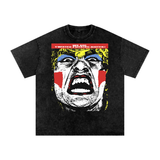 Twisted Sister Acid Wash Oversize T-Shirt