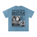 Chucky Acid Wash Oversize T-Shirt