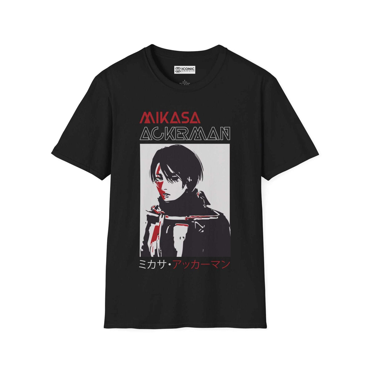 Mikasa Unisex Softstyle T-Shirt - IGZ Clothing 