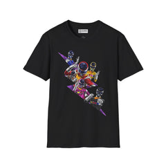 Power Rangers Unisex Softstyle T-Shirt - IGZ Clothing 