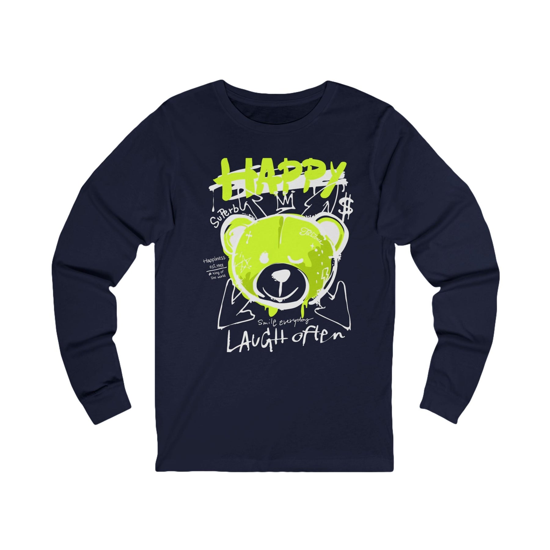 Bears Unisex Jersey Long Sleeve Tee Printify