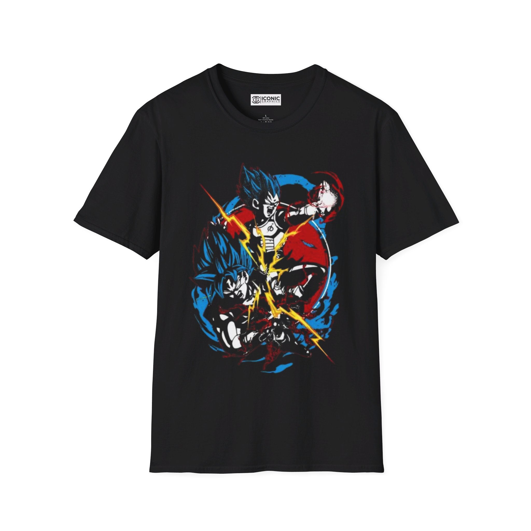 Goku and Vegeta Unisex Softstyle T-Shirt - IGZ Clothing 