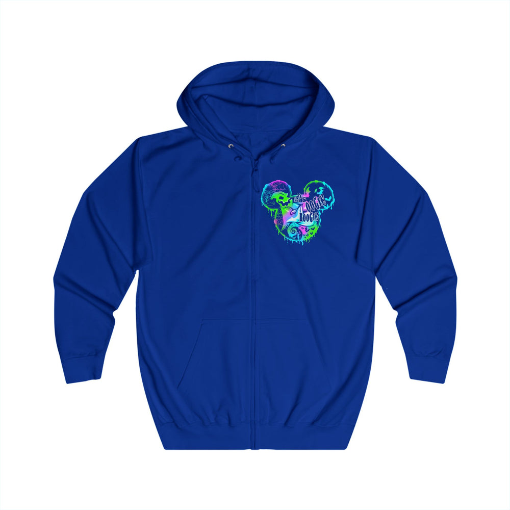 Oogie Boogie Unisex Full Zip Hoodie