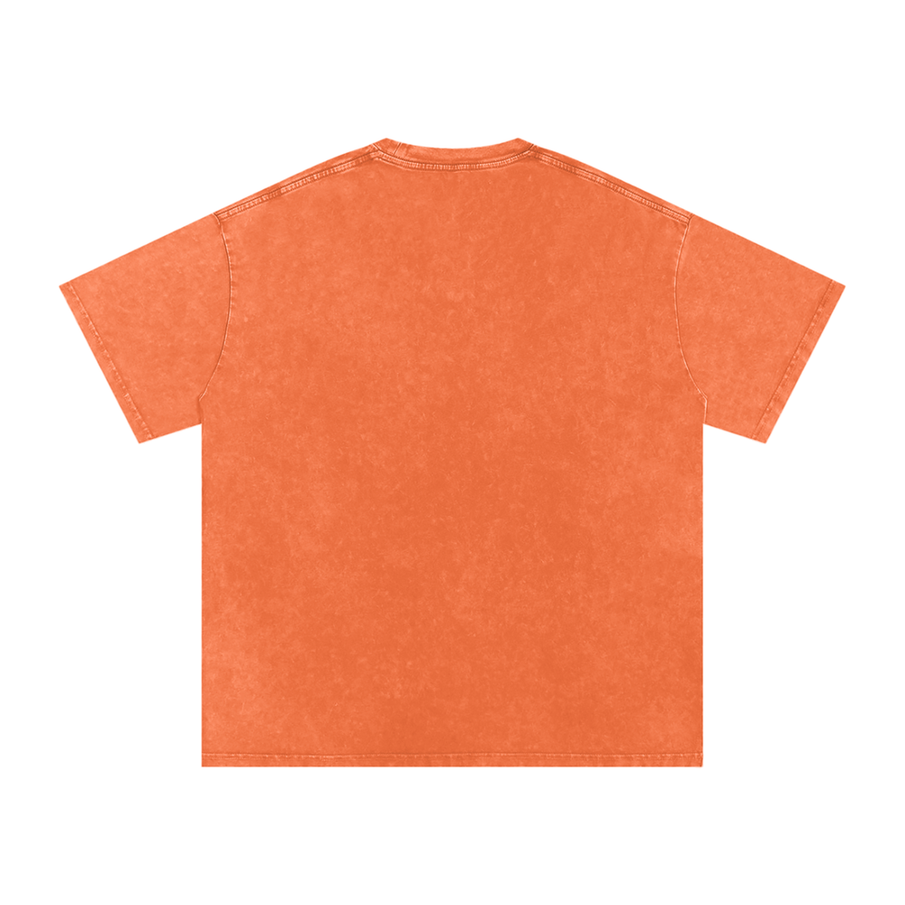 Naruto Shippuden Acid Wash Oversize T-Shirt