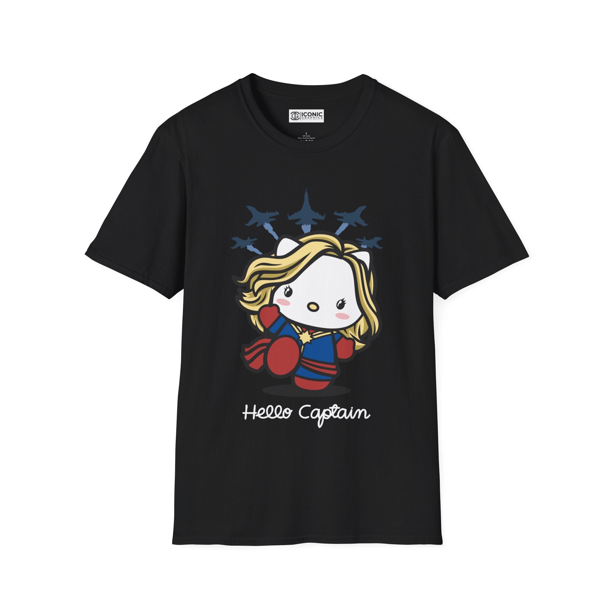 Captain Marvel Hello Kitty T-Shirt