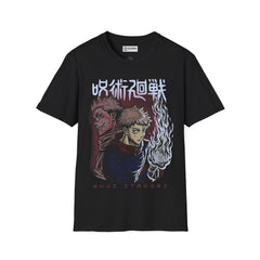 Yuji and Sukuna Unisex Softstyle T-Shirt - IGZ Clothing 