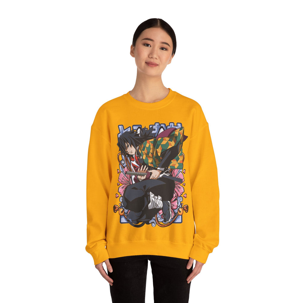 Giyu Demon Slayer Unisex Heavy Blend™ Crewneck Sweatshirt Printify