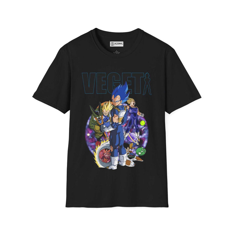 Vegeta Unisex Softstyle T-Shirt - IGZ Clothing 