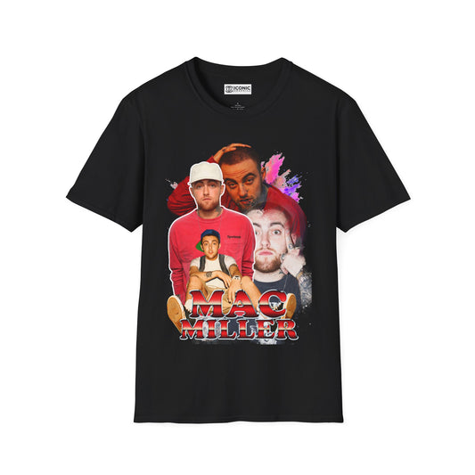 Mac Miller Unisex Softstyle T-Shirt - IGZ Clothing 