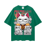 Turbo Granny Dandadan Streetwear Loose Drop Shoulder T-Shirt