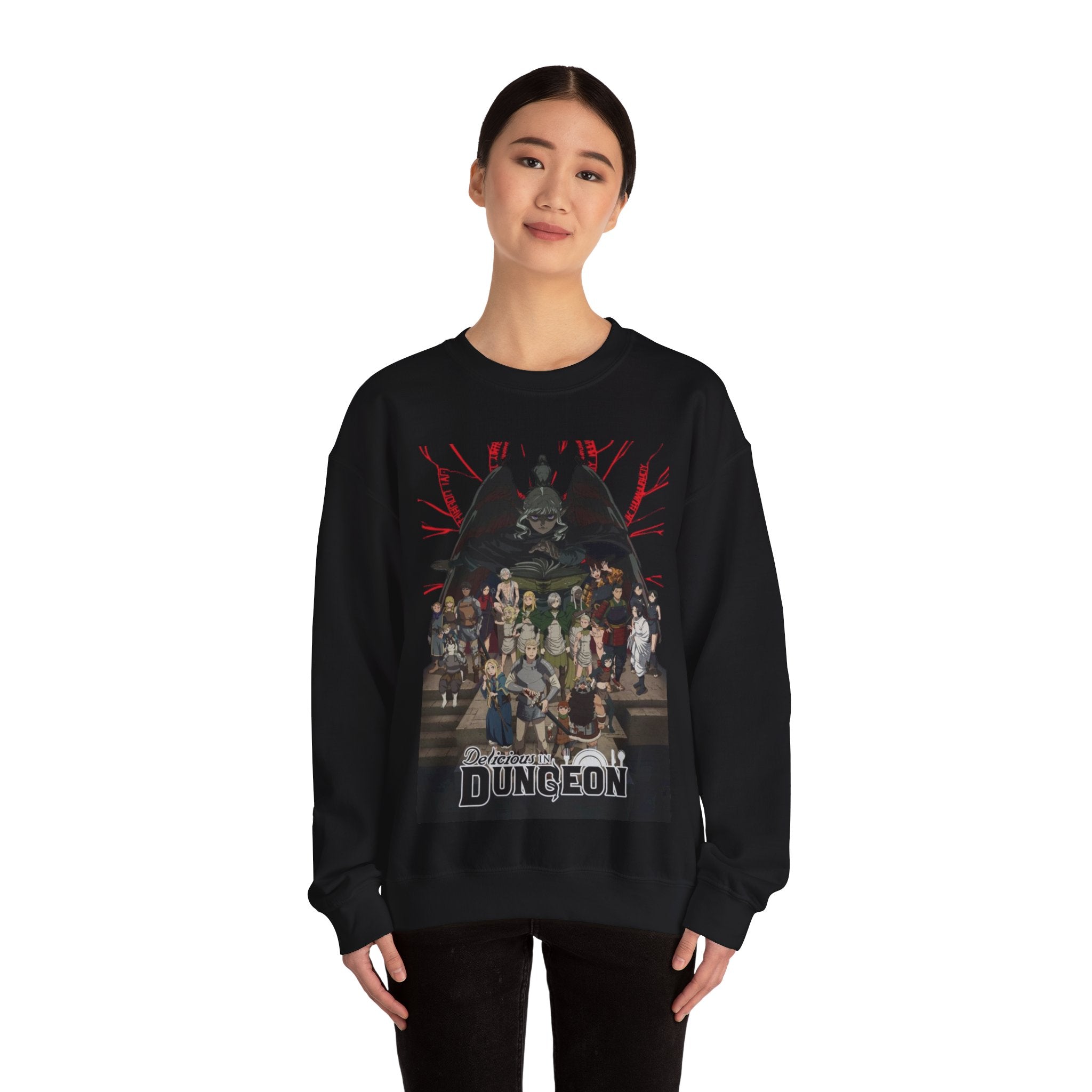 Delicious in Dungeon Unisex Heavy Blend™ Crewneck Sweatshirt