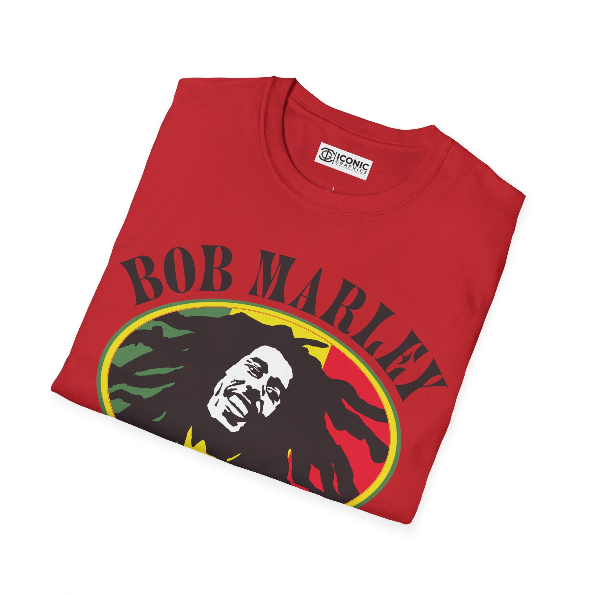 Bob Marley Unisex Softstyle T-Shirt - IGZ Clothing 