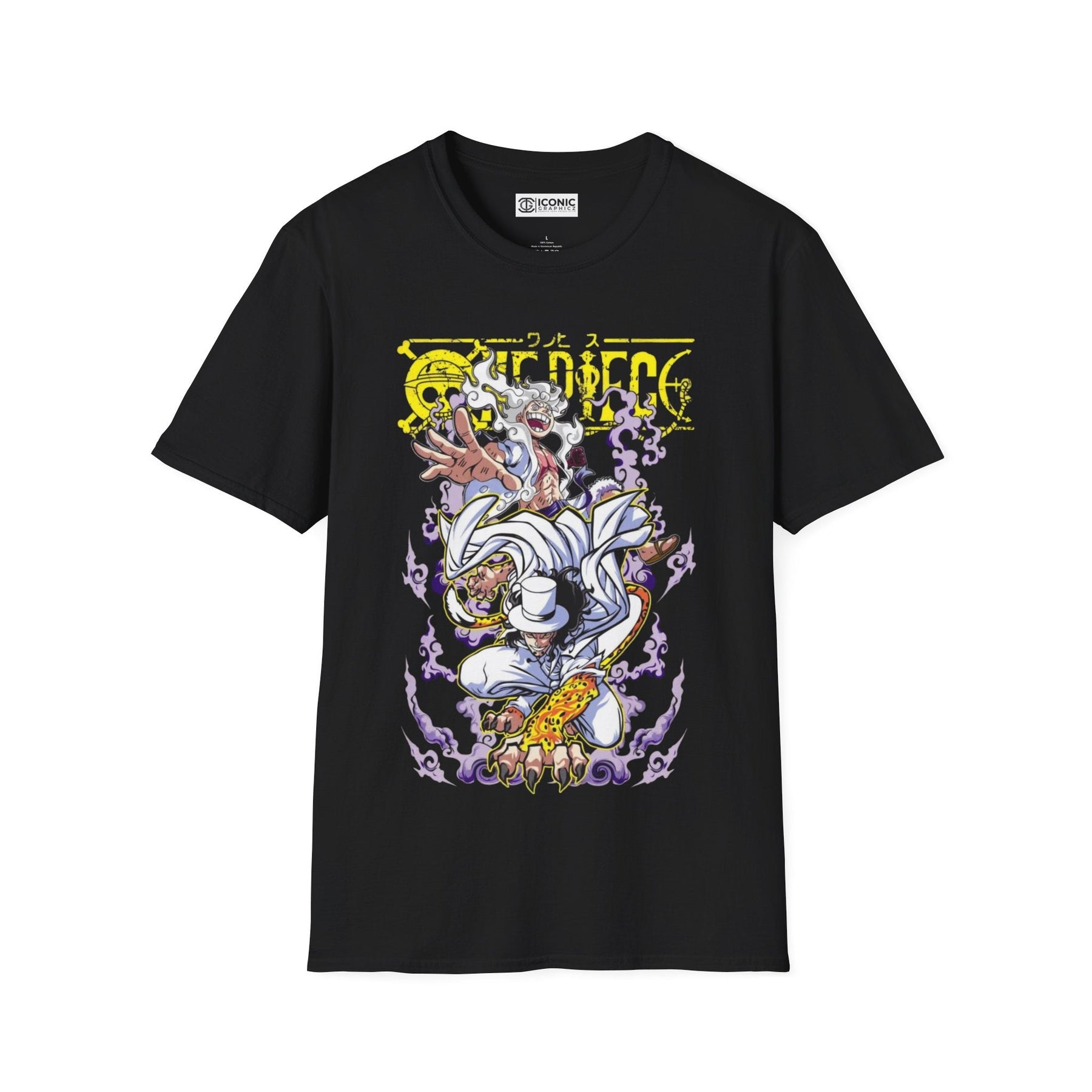 Sun God Luffy One Piece T-Shirt Printify