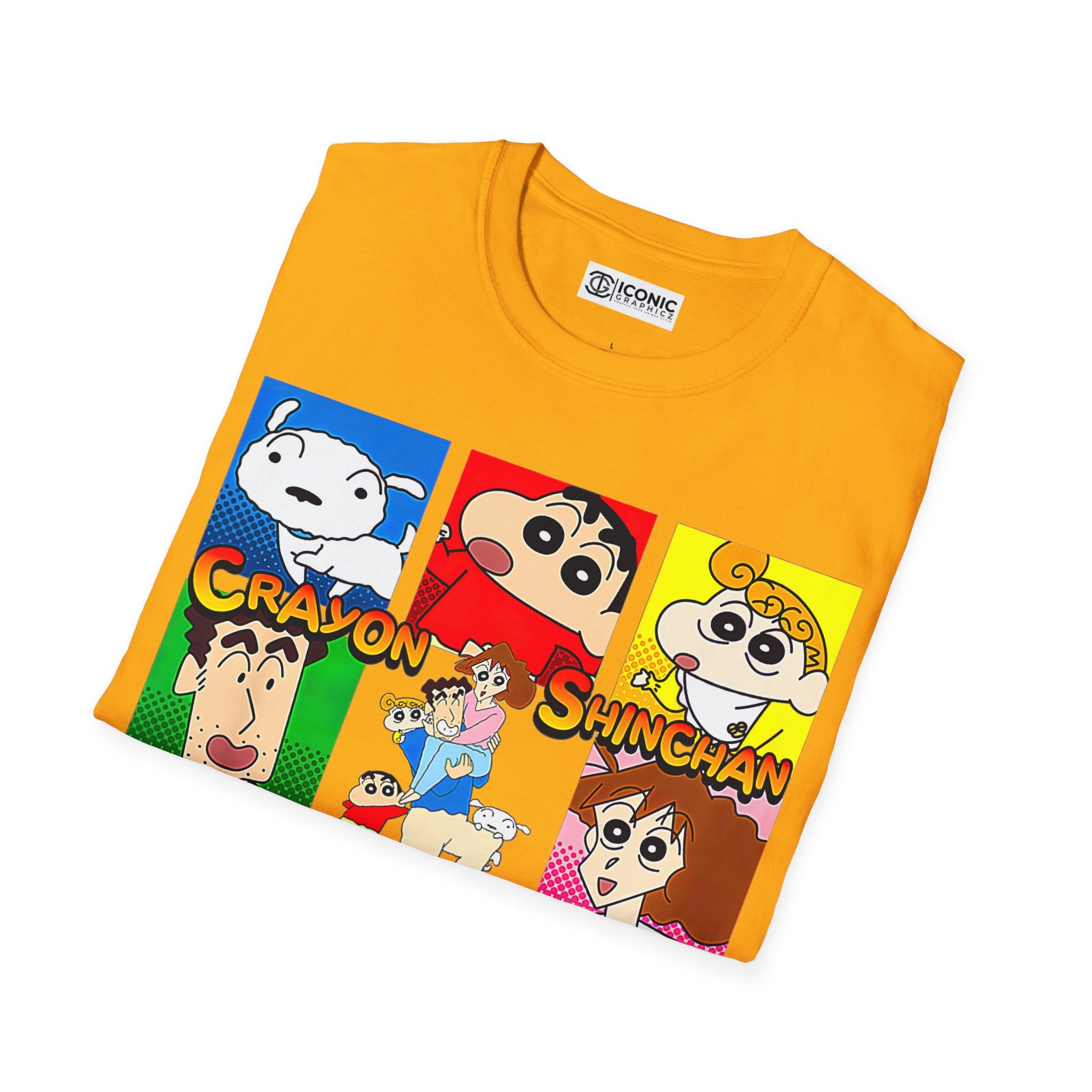 Shinchan Unisex Softstyle T-Shirt - IGZ Clothing 