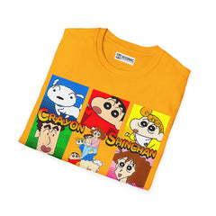 Shinchan Unisex Softstyle T-Shirt - IGZ Clothing 