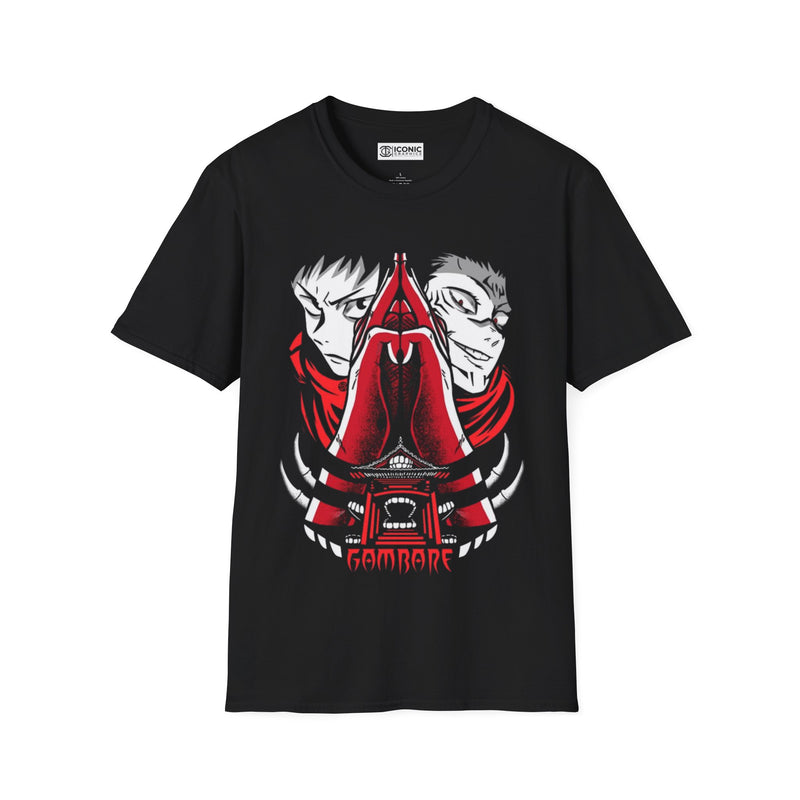 Yuji and Sukuna Unisex Softstyle T-Shirt - IGZ Clothing 