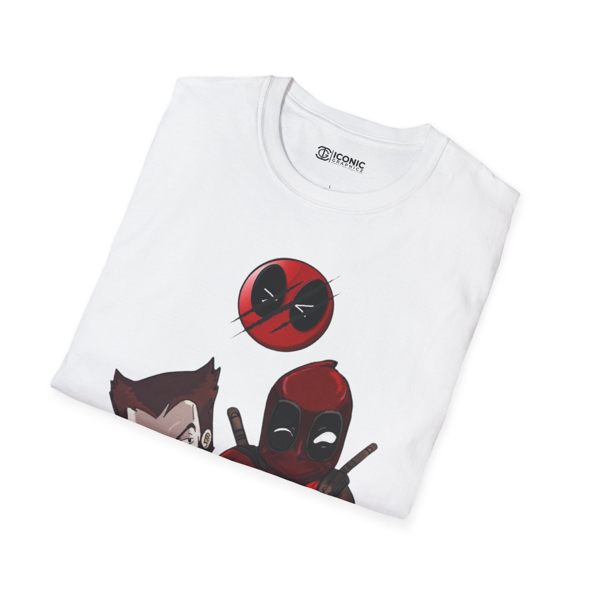 Deadpool and Wolverine Unisex Softstyle T-Shirt - IGZ Clothing 