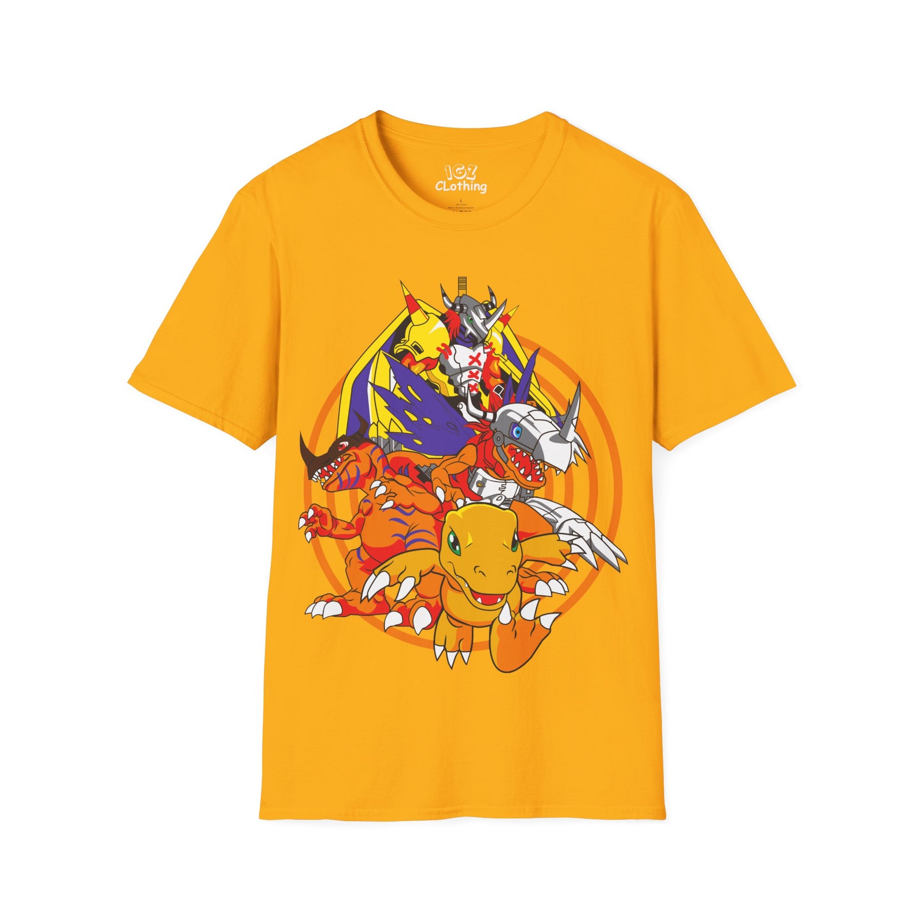 Greymon Evolution Digimon T-Shirt