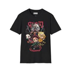 Tanjiro and Nezuko Unisex Softstyle T-Shirt - IGZ Clothing 