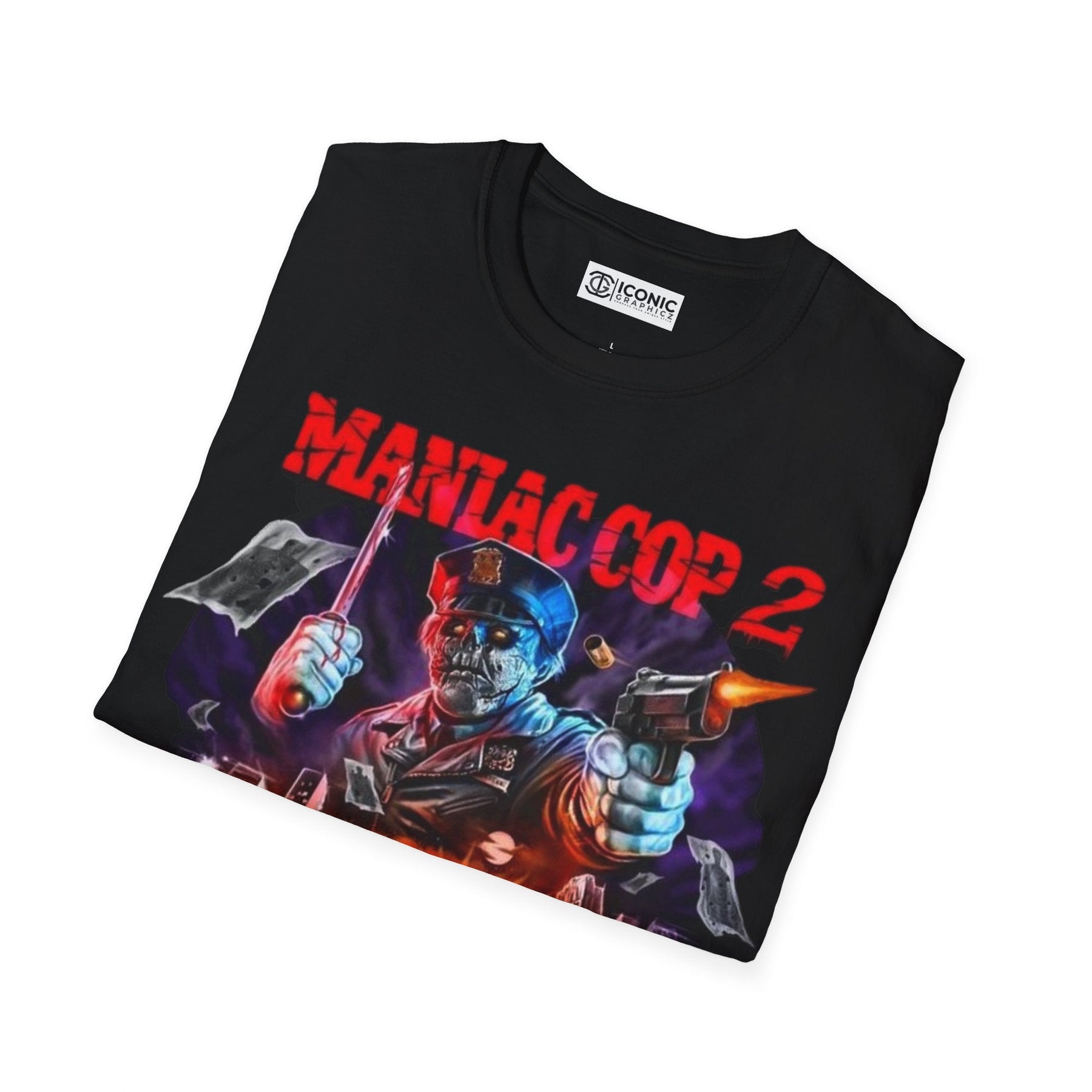 Maniac Cop T-Shirt Printify