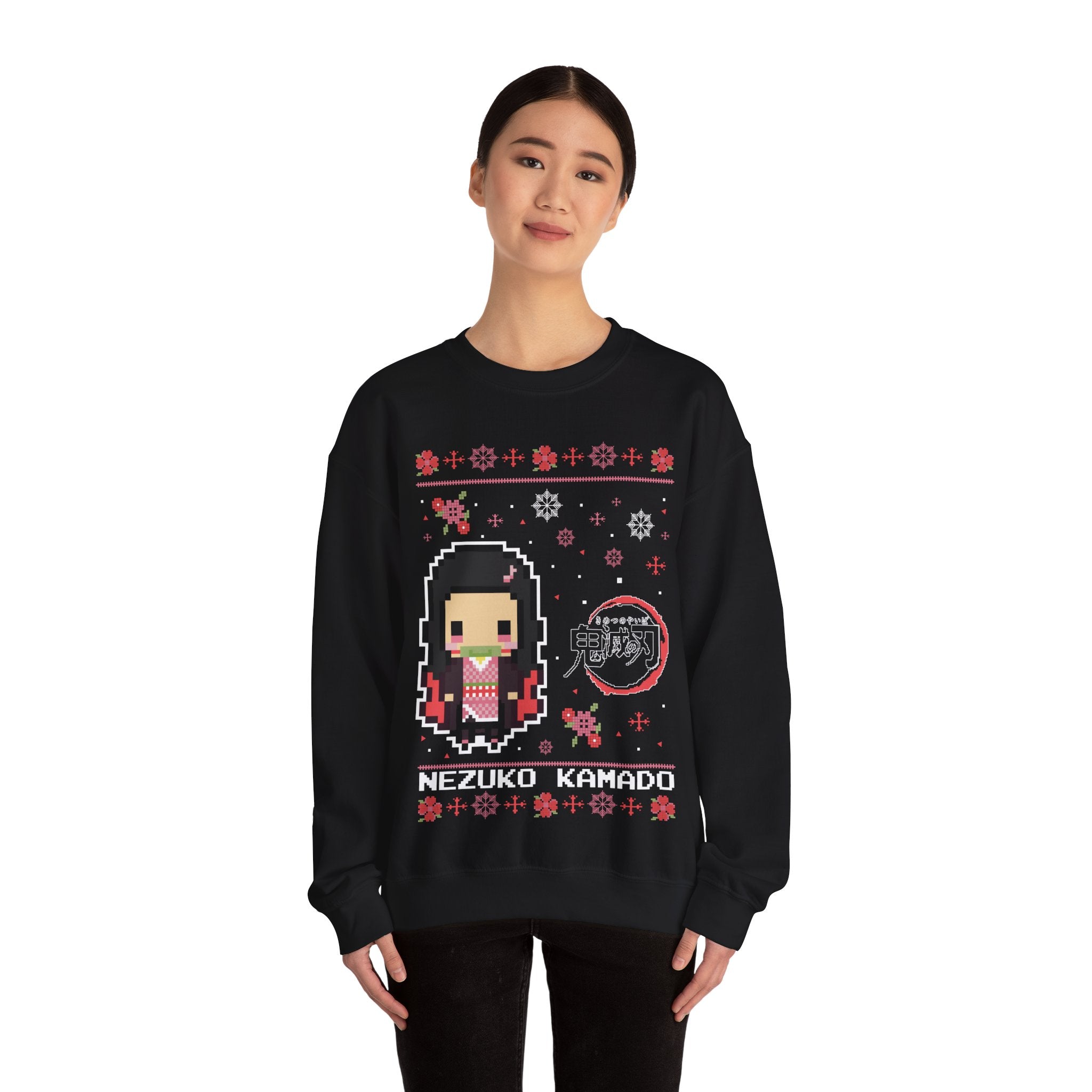 Nezuko Unisex Heavy Blend™ Crewneck Sweatshirt