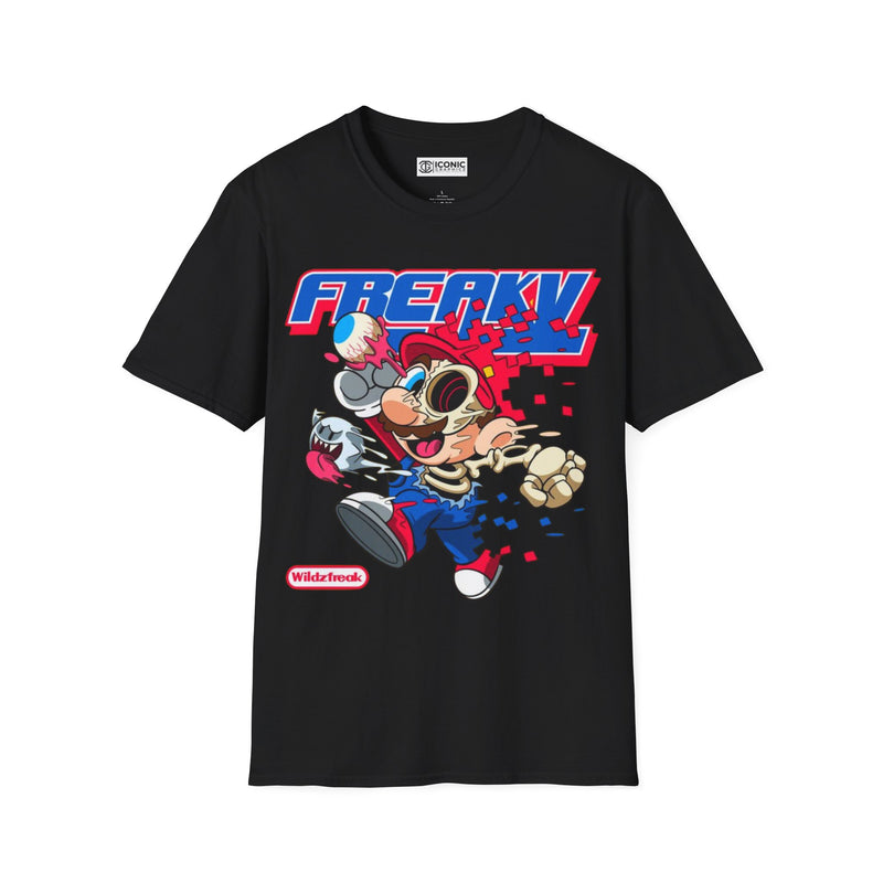 Mario Unisex Softstyle T-Shirt - IGZ Clothing 