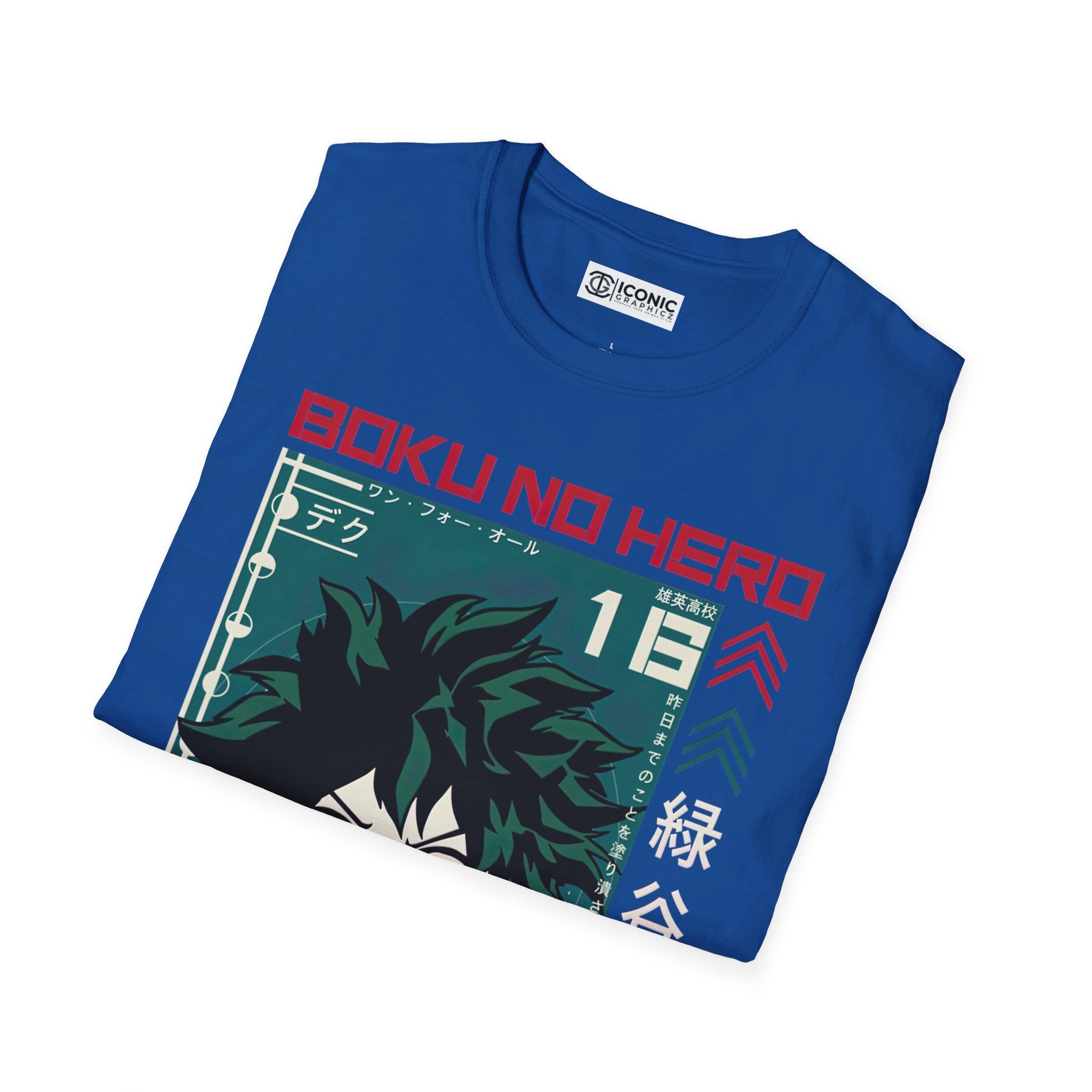 Deku Unisex Softstyle T-Shirt - IGZ Clothing 